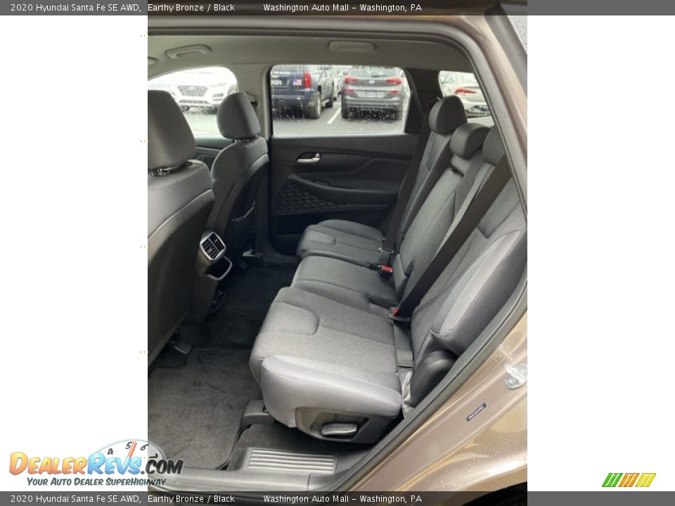 Rear Seat of 2020 Hyundai Santa Fe SE AWD Photo #20