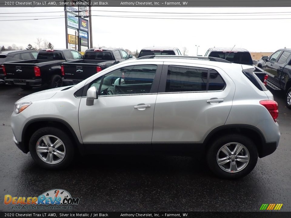 2020 Chevrolet Trax LT AWD Silver Ice Metallic / Jet Black Photo #7