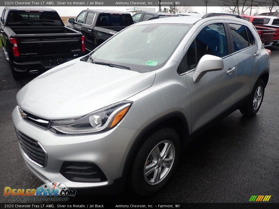 2020 Chevrolet Trax LT AWD Silver Ice Metallic / Jet Black Photo #8