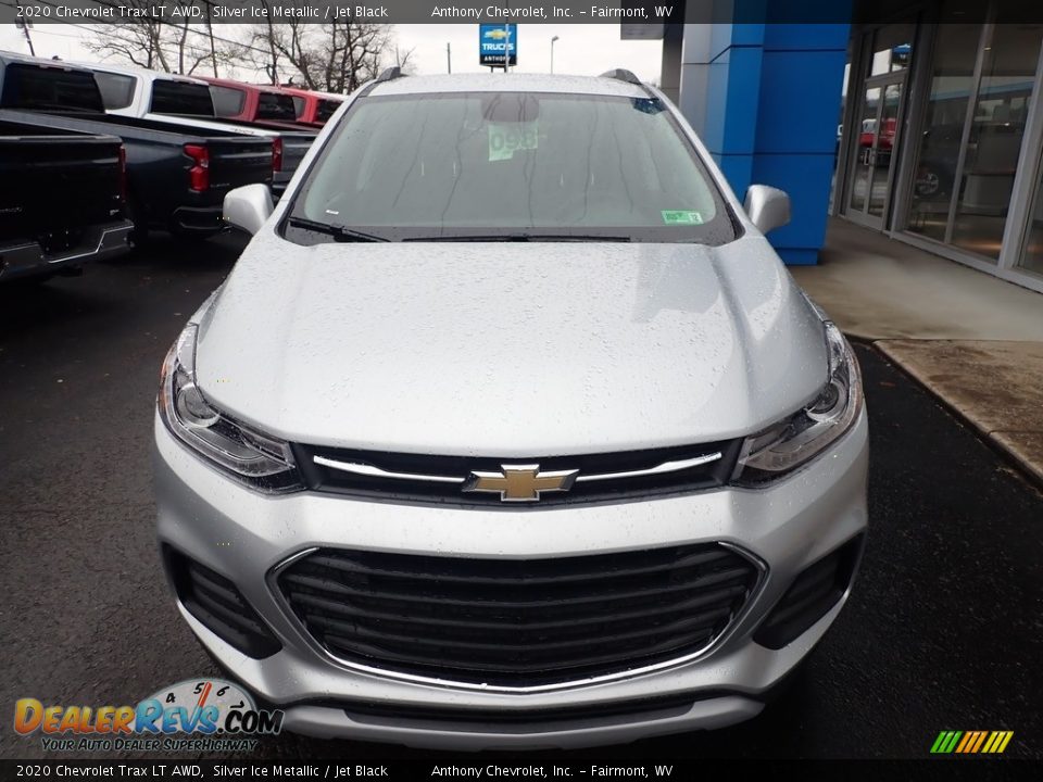 2020 Chevrolet Trax LT AWD Silver Ice Metallic / Jet Black Photo #9