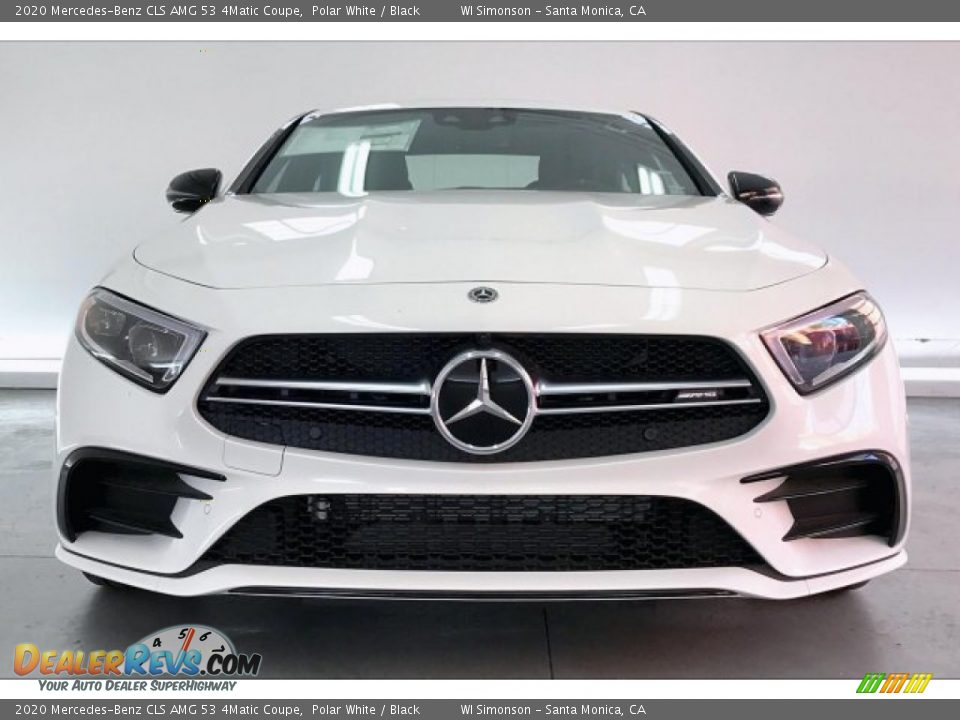 2020 Mercedes-Benz CLS AMG 53 4Matic Coupe Polar White / Black Photo #2