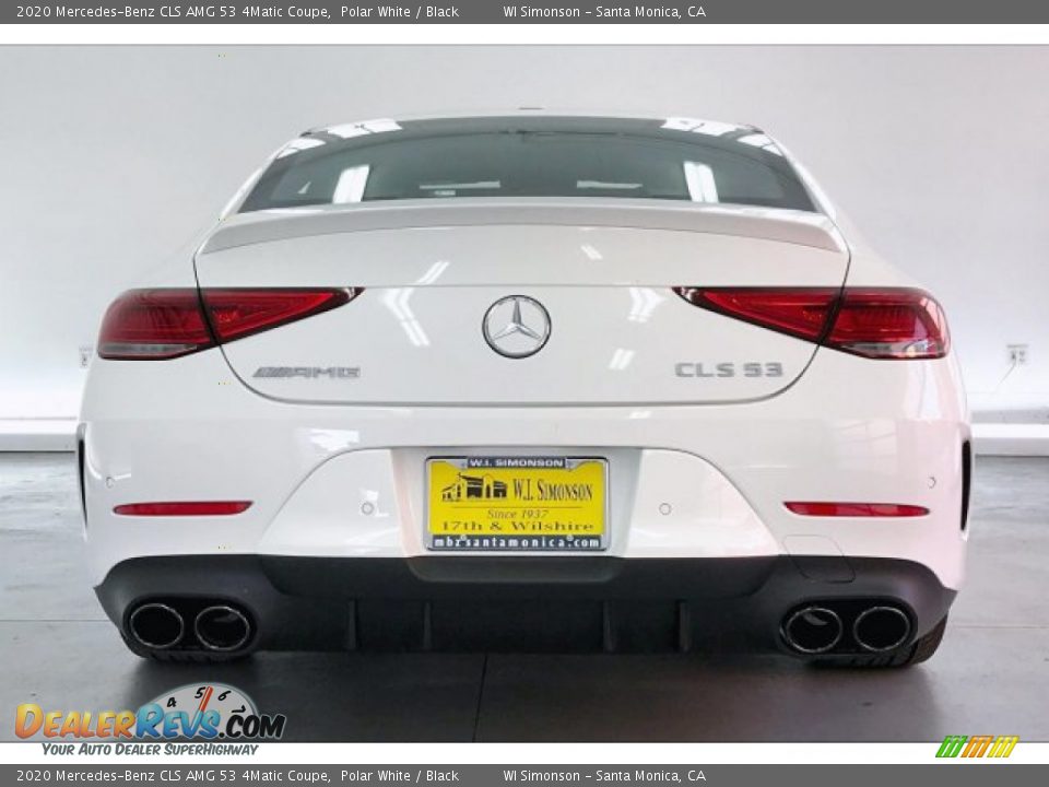 2020 Mercedes-Benz CLS AMG 53 4Matic Coupe Polar White / Black Photo #3