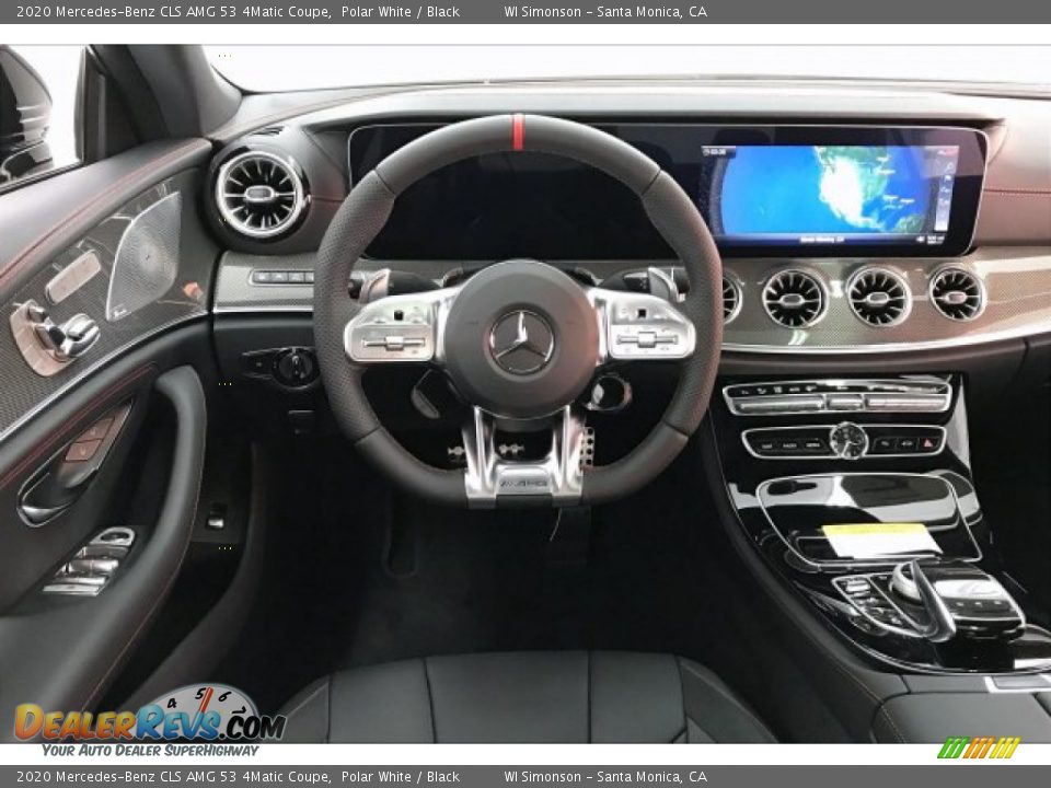 2020 Mercedes-Benz CLS AMG 53 4Matic Coupe Polar White / Black Photo #4