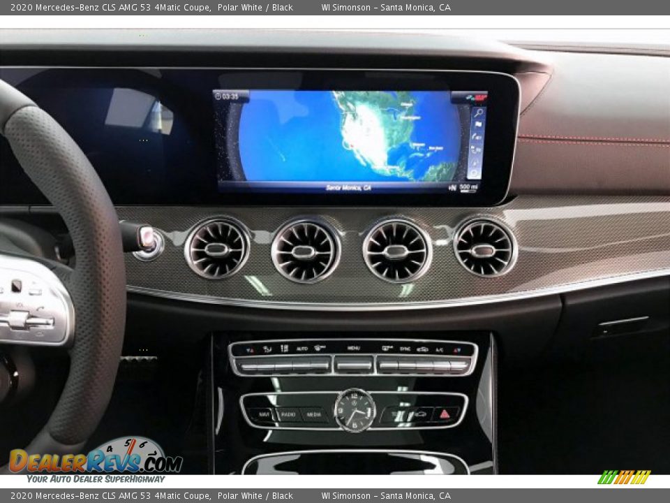 2020 Mercedes-Benz CLS AMG 53 4Matic Coupe Polar White / Black Photo #5