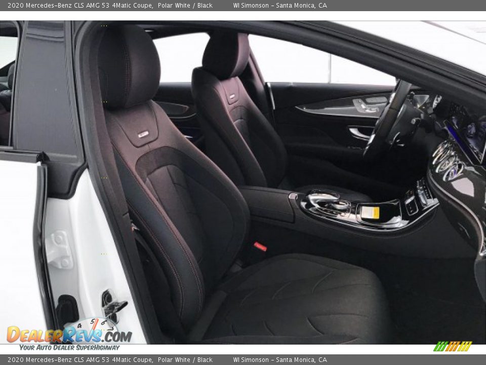 2020 Mercedes-Benz CLS AMG 53 4Matic Coupe Polar White / Black Photo #6