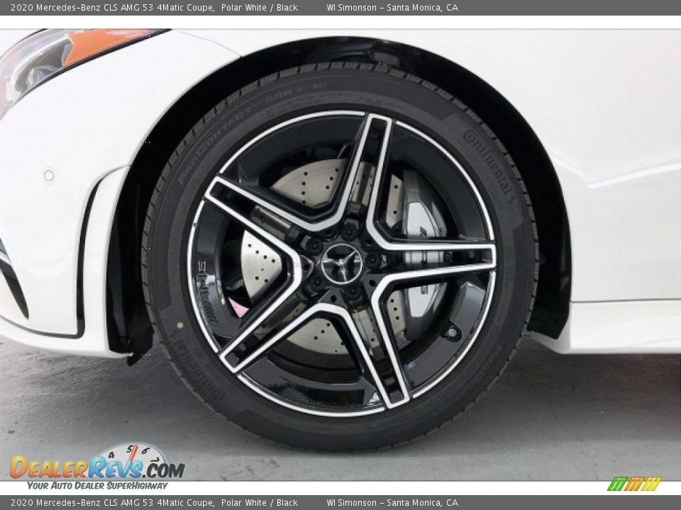 2020 Mercedes-Benz CLS AMG 53 4Matic Coupe Polar White / Black Photo #8