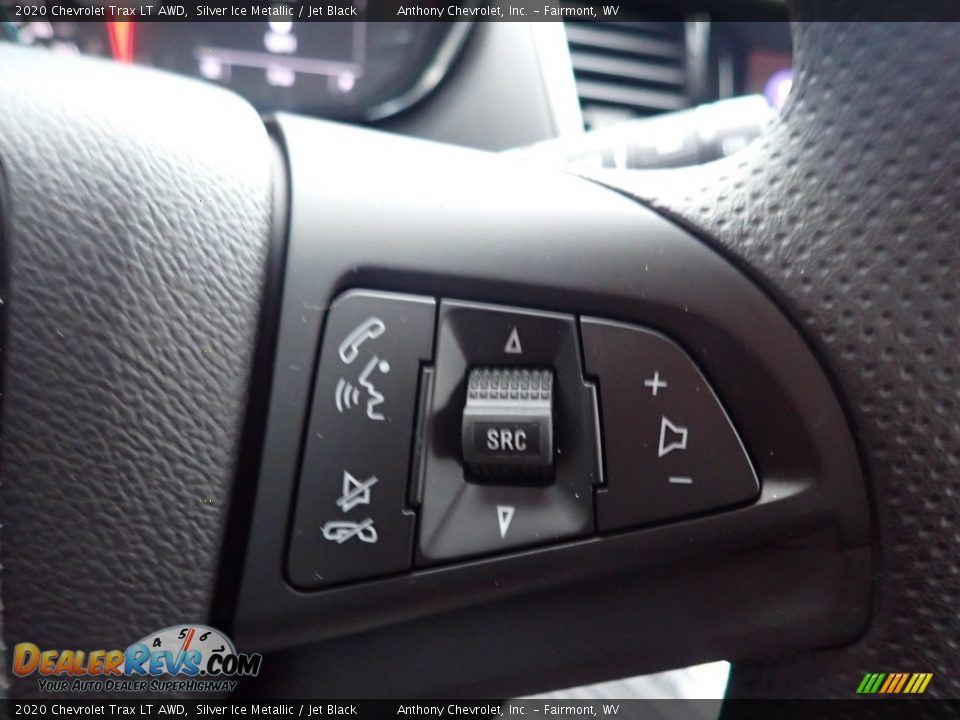 2020 Chevrolet Trax LT AWD Silver Ice Metallic / Jet Black Photo #16