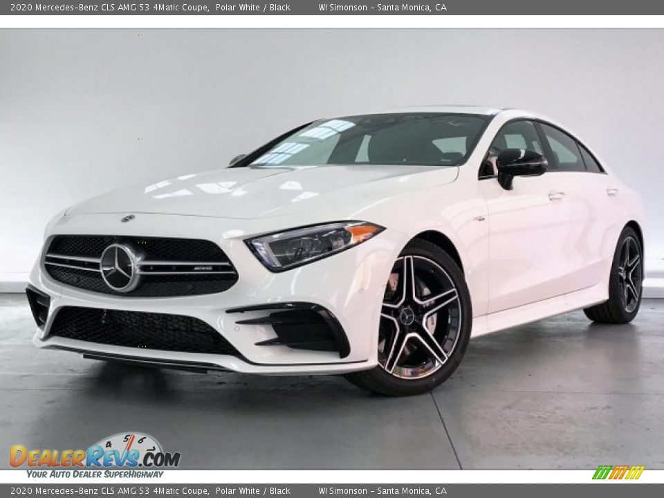 2020 Mercedes-Benz CLS AMG 53 4Matic Coupe Polar White / Black Photo #12