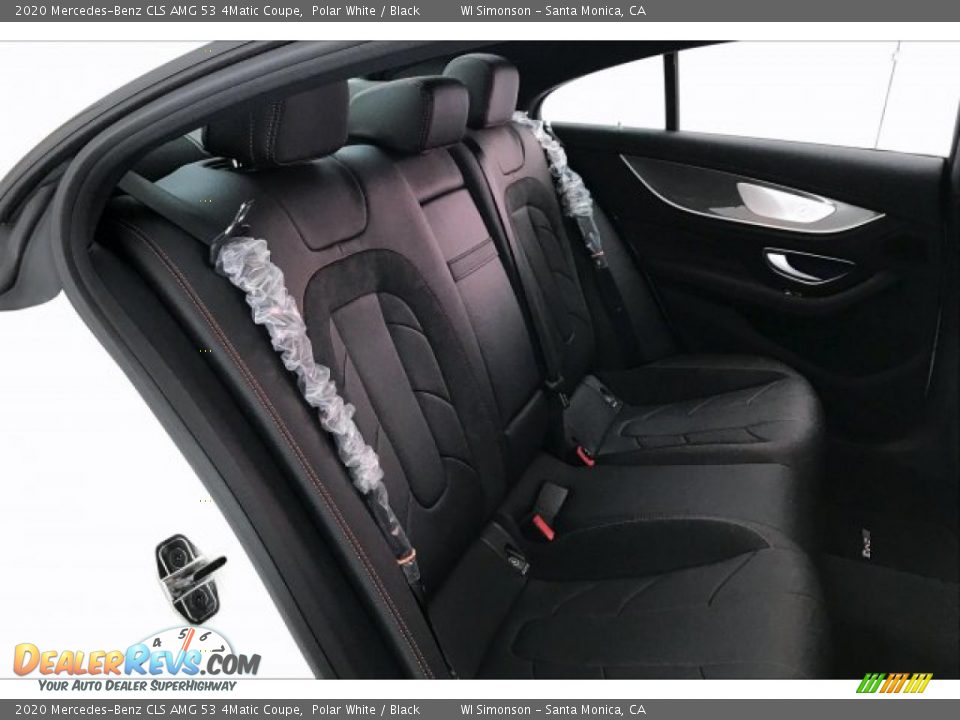 2020 Mercedes-Benz CLS AMG 53 4Matic Coupe Polar White / Black Photo #13
