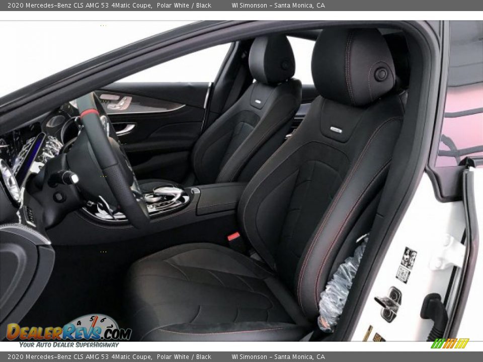 2020 Mercedes-Benz CLS AMG 53 4Matic Coupe Polar White / Black Photo #14