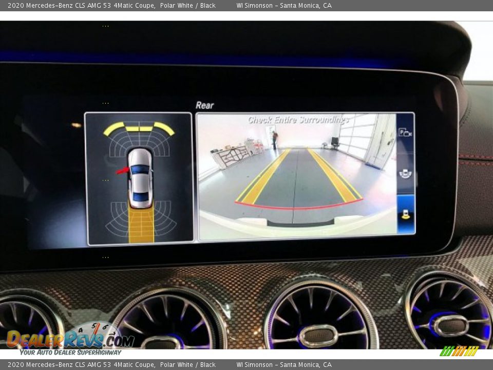 2020 Mercedes-Benz CLS AMG 53 4Matic Coupe Polar White / Black Photo #21