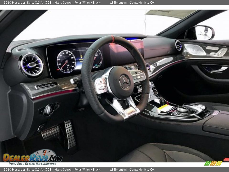 2020 Mercedes-Benz CLS AMG 53 4Matic Coupe Polar White / Black Photo #22