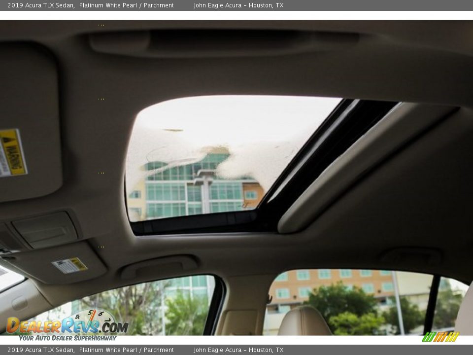 2019 Acura TLX Sedan Platinum White Pearl / Parchment Photo #15