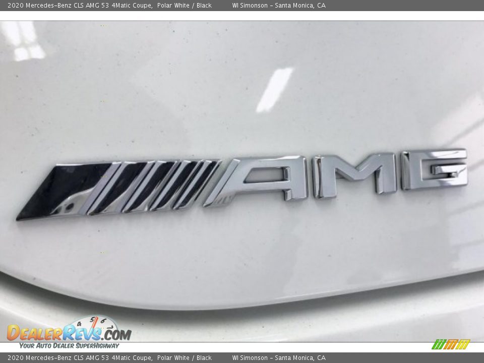 2020 Mercedes-Benz CLS AMG 53 4Matic Coupe Polar White / Black Photo #27
