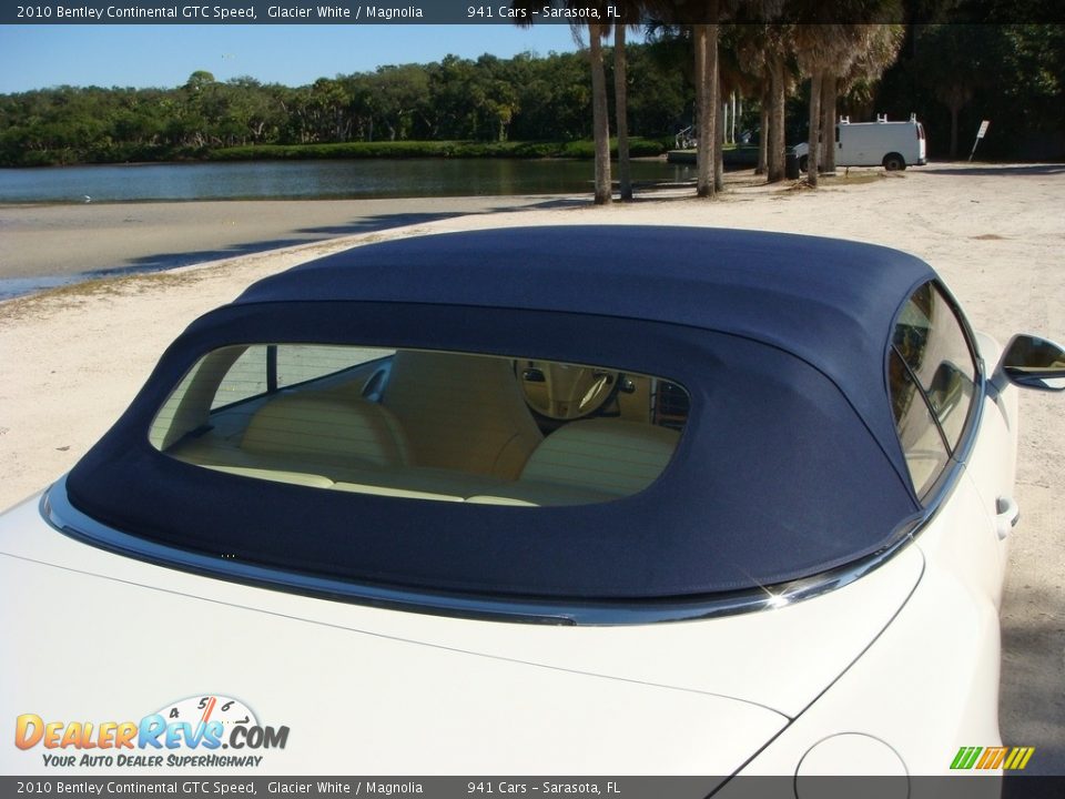 2010 Bentley Continental GTC Speed Glacier White / Magnolia Photo #27