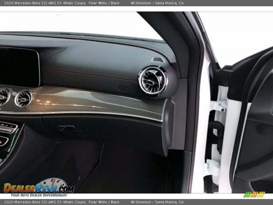 2020 Mercedes-Benz CLS AMG 53 4Matic Coupe Polar White / Black Photo #28