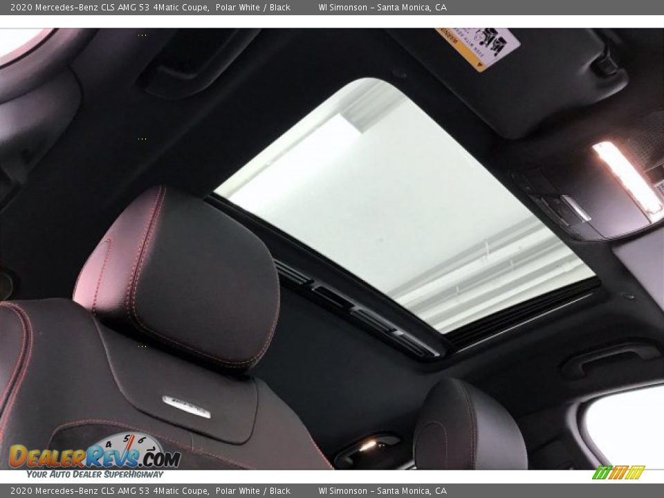 2020 Mercedes-Benz CLS AMG 53 4Matic Coupe Polar White / Black Photo #29