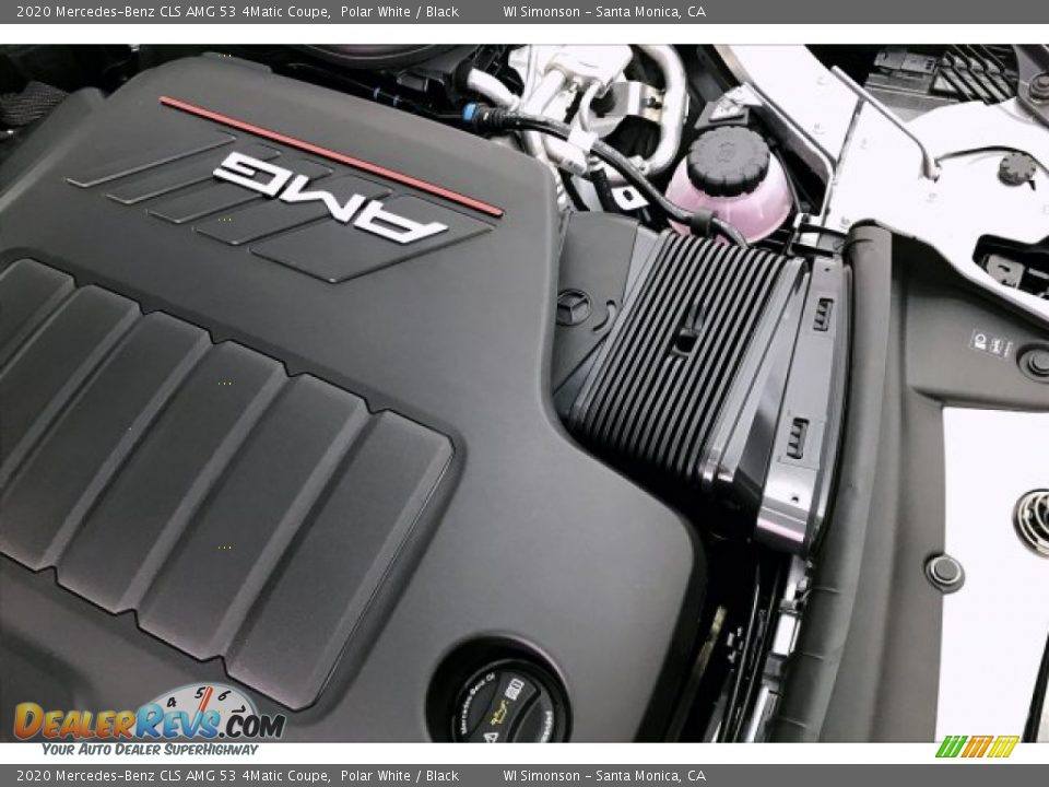 2020 Mercedes-Benz CLS AMG 53 4Matic Coupe Polar White / Black Photo #31