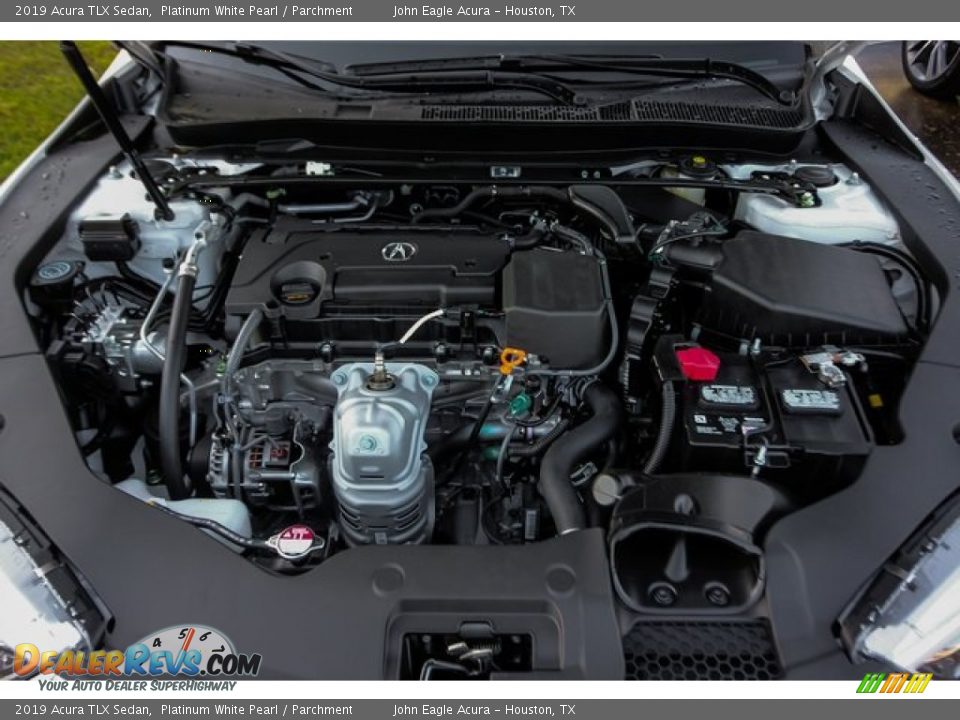 2019 Acura TLX Sedan Platinum White Pearl / Parchment Photo #25