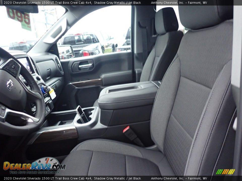 2020 Chevrolet Silverado 1500 LT Trail Boss Crew Cab 4x4 Shadow Gray Metallic / Jet Black Photo #12