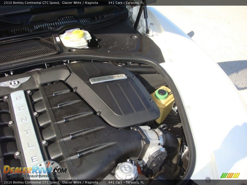 2010 Bentley Continental GTC Speed 6.0 Liter Twin-Turbocharged DOHC 48-Valve VVT W12 Engine Photo #34