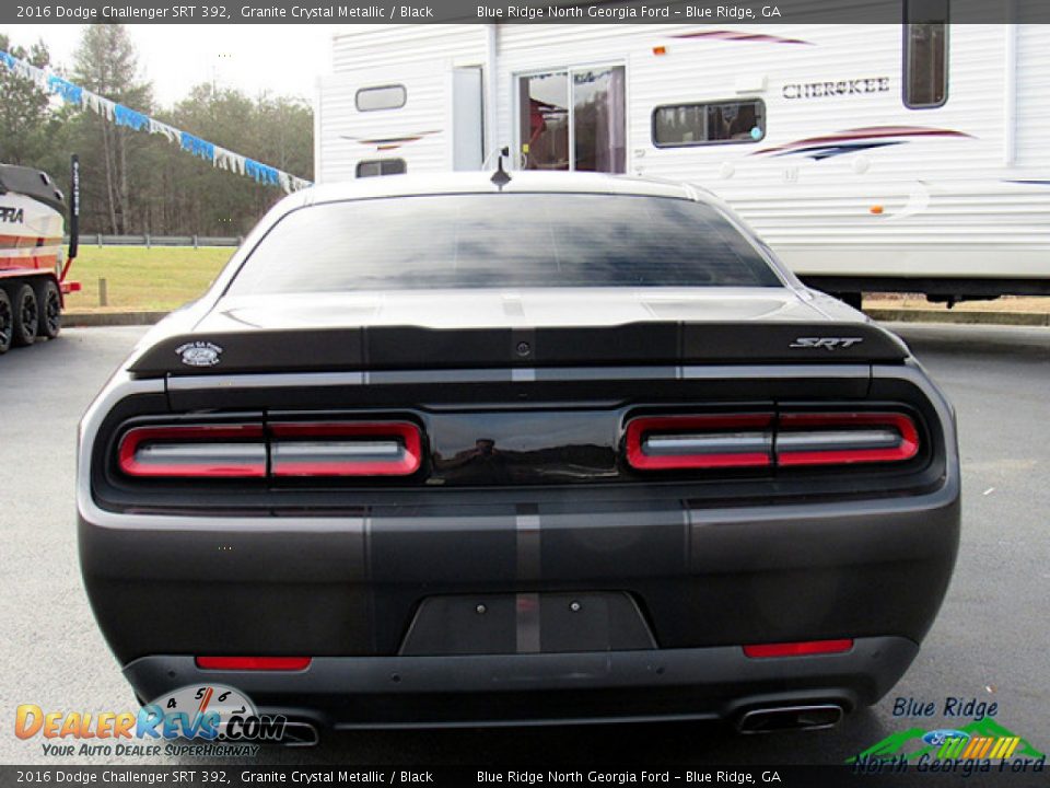 2016 Dodge Challenger SRT 392 Granite Crystal Metallic / Black Photo #4