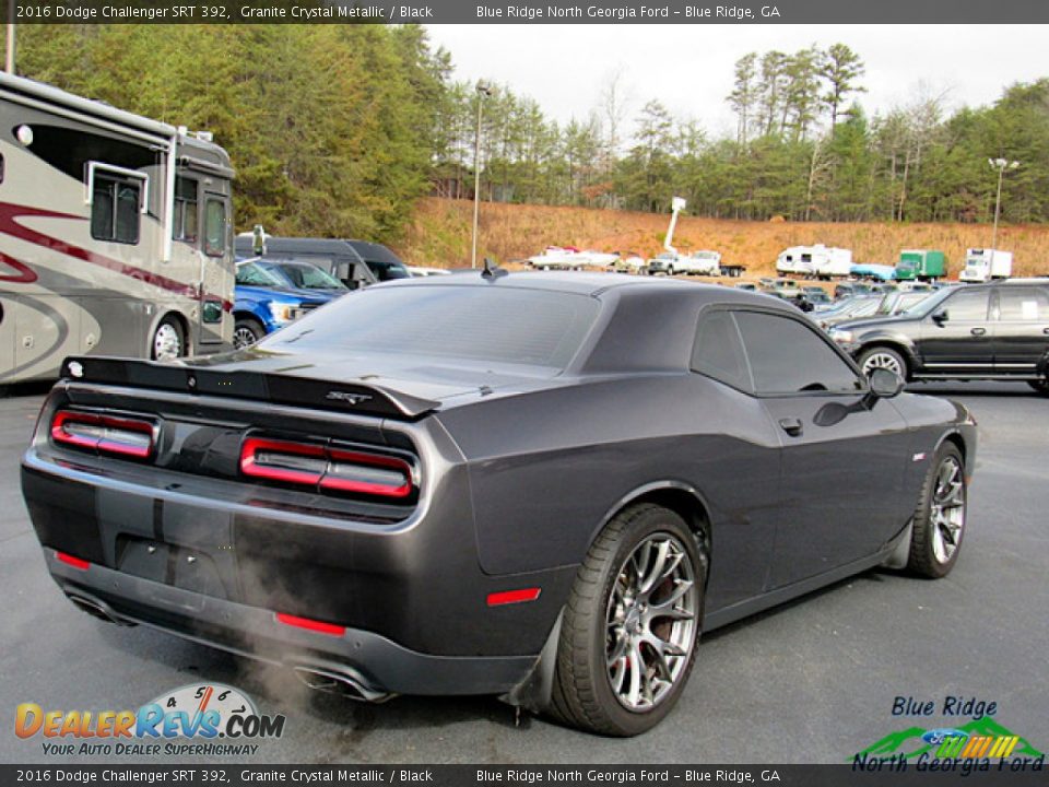 2016 Dodge Challenger SRT 392 Granite Crystal Metallic / Black Photo #5