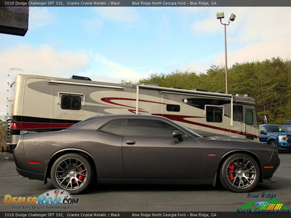 2016 Dodge Challenger SRT 392 Granite Crystal Metallic / Black Photo #6