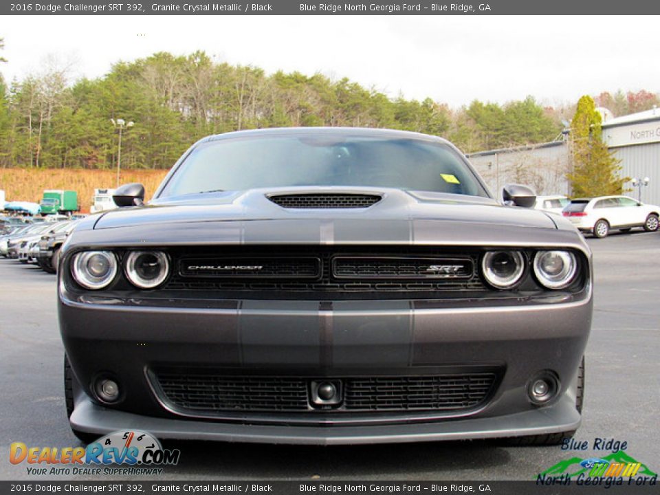 2016 Dodge Challenger SRT 392 Granite Crystal Metallic / Black Photo #8