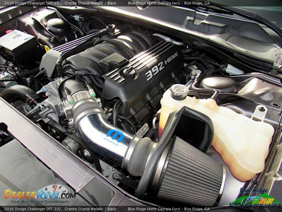 2016 Dodge Challenger SRT 392 Granite Crystal Metallic / Black Photo #10
