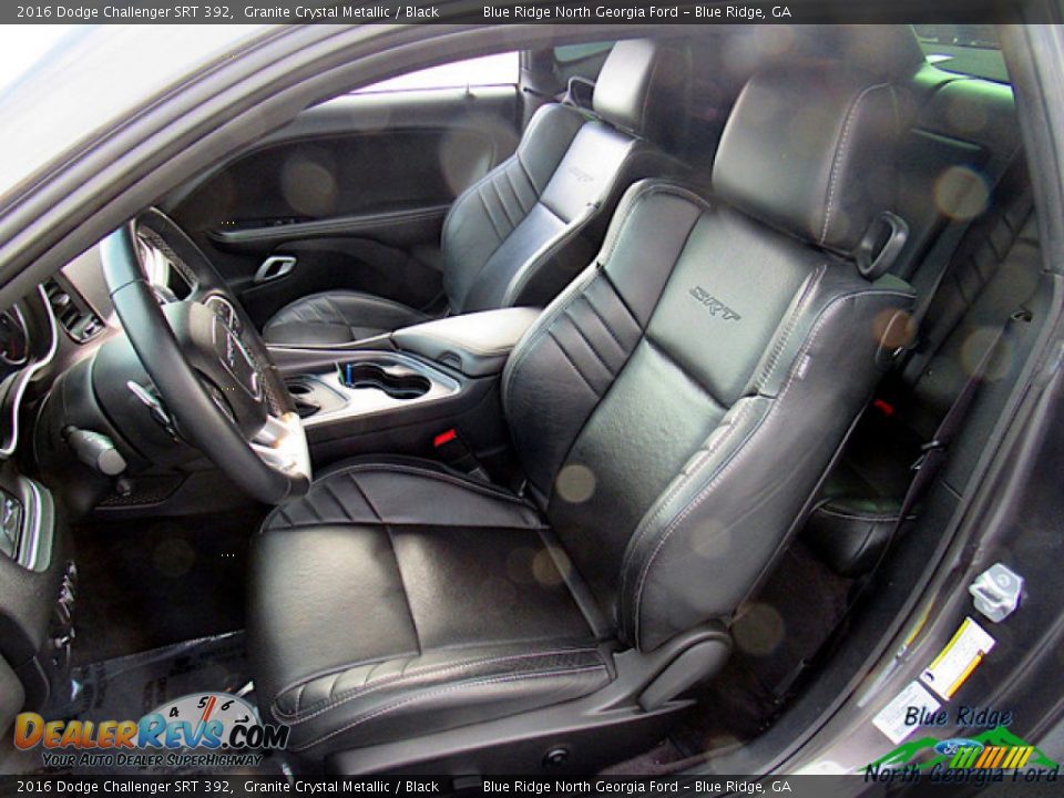 2016 Dodge Challenger SRT 392 Granite Crystal Metallic / Black Photo #11