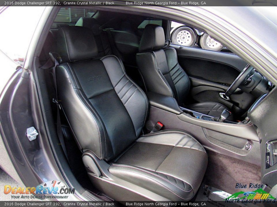 2016 Dodge Challenger SRT 392 Granite Crystal Metallic / Black Photo #12