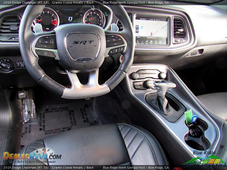 2016 Dodge Challenger SRT 392 Granite Crystal Metallic / Black Photo #14