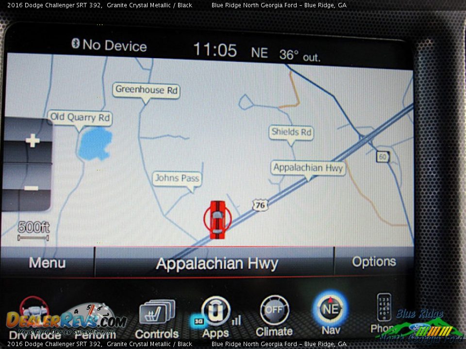 2016 Dodge Challenger SRT 392 Granite Crystal Metallic / Black Photo #18