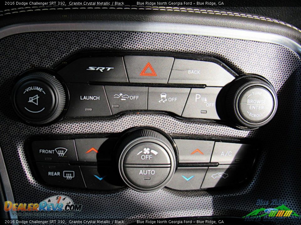 2016 Dodge Challenger SRT 392 Granite Crystal Metallic / Black Photo #20
