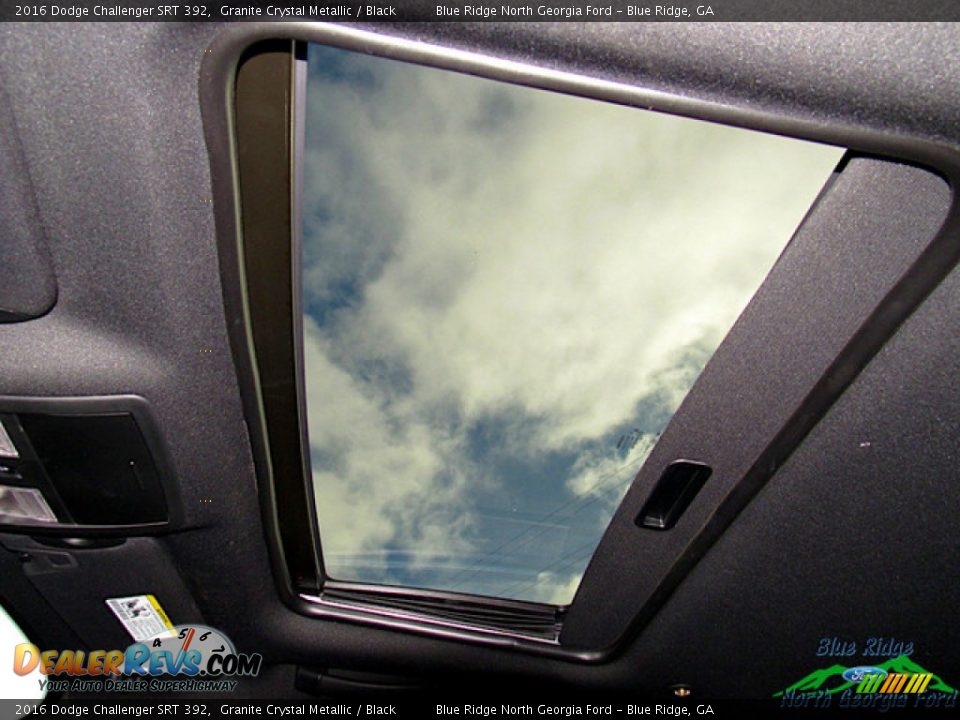 2016 Dodge Challenger SRT 392 Granite Crystal Metallic / Black Photo #24