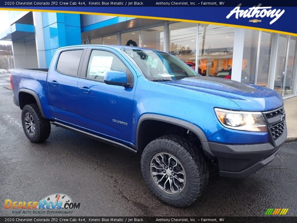 2020 Chevrolet Colorado ZR2 Crew Cab 4x4 Kinetic Blue Metallic / Jet Black Photo #1