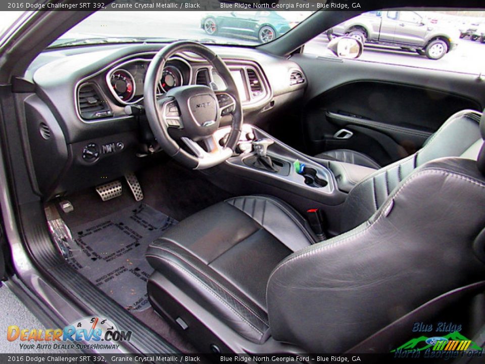 2016 Dodge Challenger SRT 392 Granite Crystal Metallic / Black Photo #27