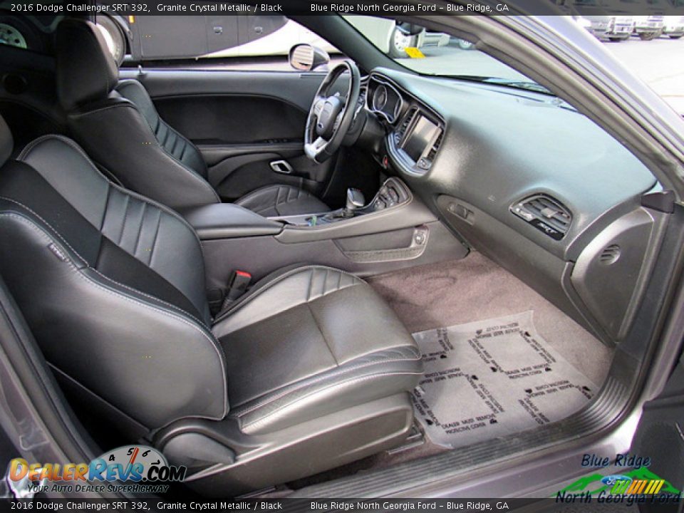 2016 Dodge Challenger SRT 392 Granite Crystal Metallic / Black Photo #28