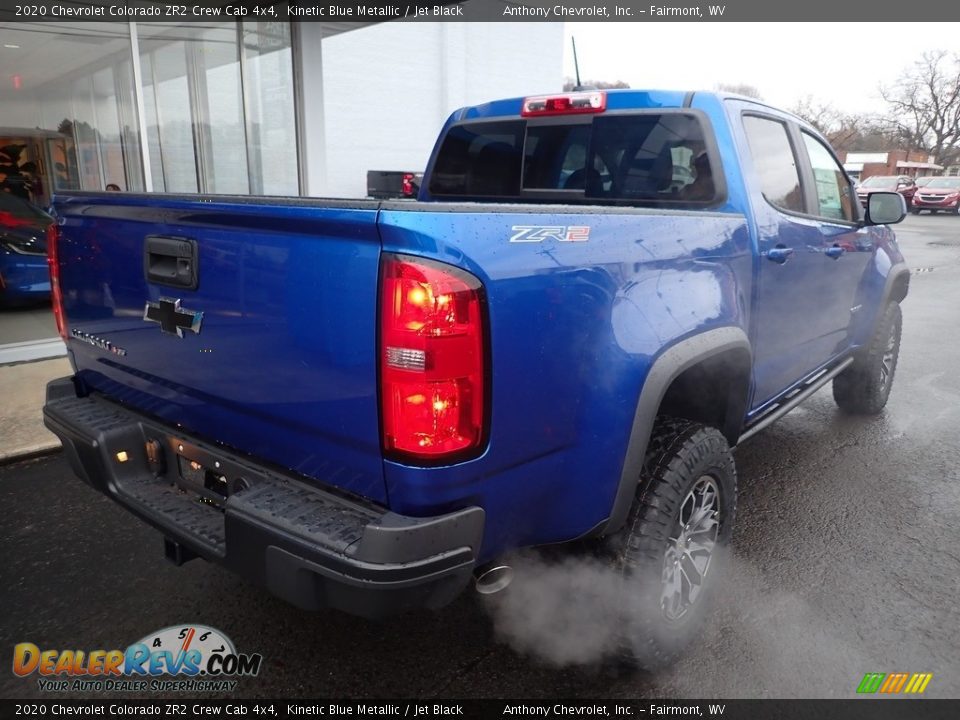 2020 Chevrolet Colorado ZR2 Crew Cab 4x4 Kinetic Blue Metallic / Jet Black Photo #7