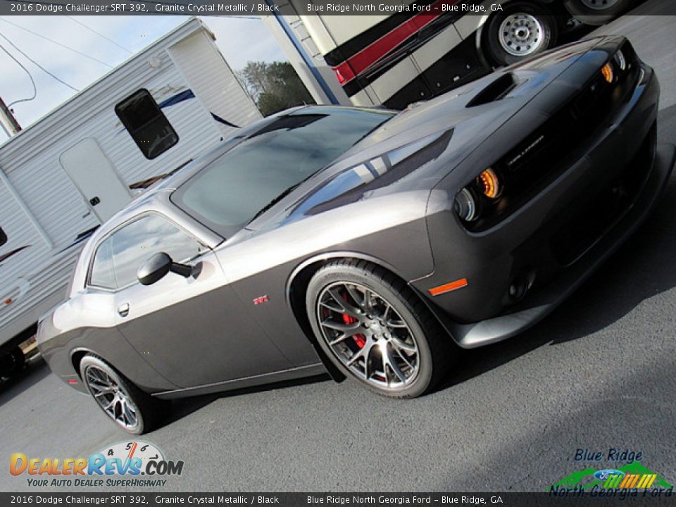 2016 Dodge Challenger SRT 392 Granite Crystal Metallic / Black Photo #31