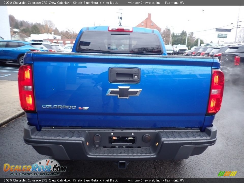 2020 Chevrolet Colorado ZR2 Crew Cab 4x4 Kinetic Blue Metallic / Jet Black Photo #8