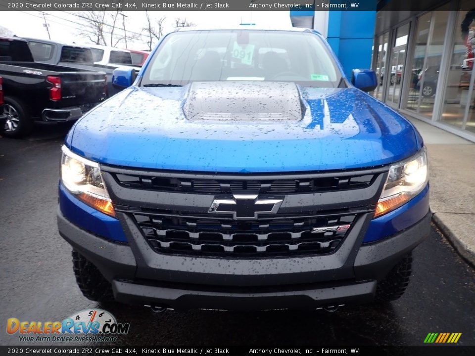 2020 Chevrolet Colorado ZR2 Crew Cab 4x4 Kinetic Blue Metallic / Jet Black Photo #11