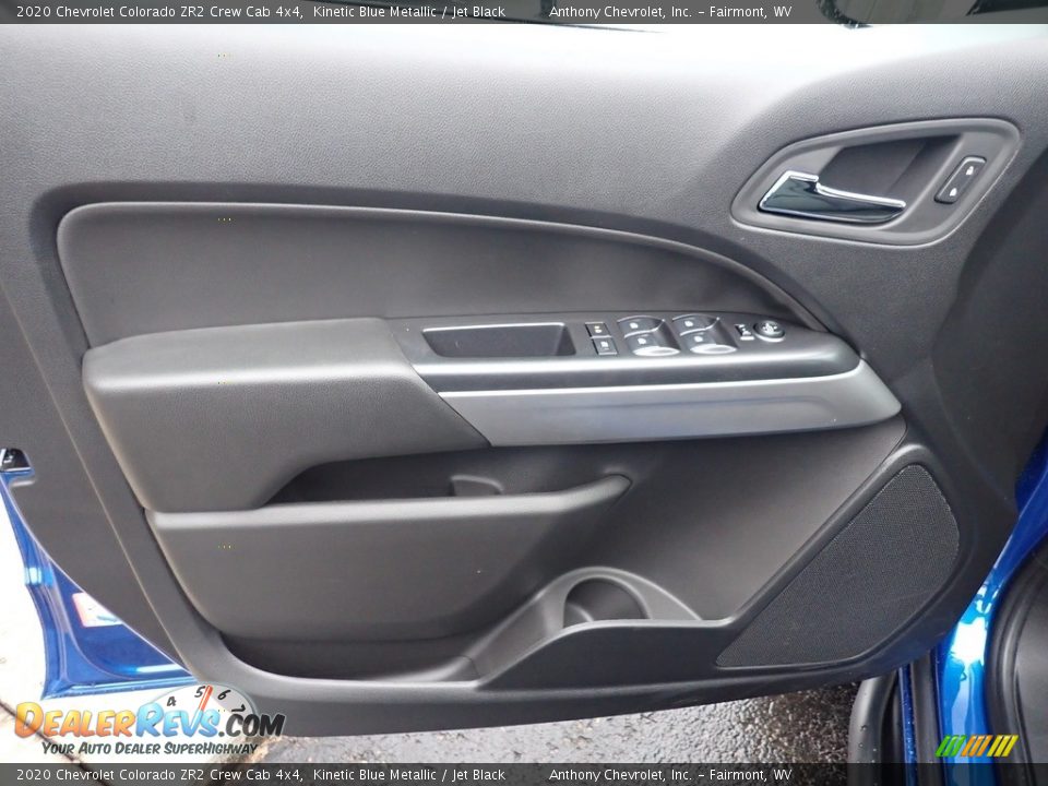 2020 Chevrolet Colorado ZR2 Crew Cab 4x4 Kinetic Blue Metallic / Jet Black Photo #12