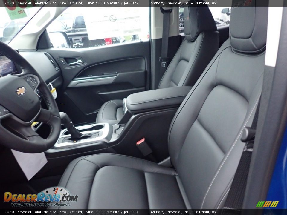 2020 Chevrolet Colorado ZR2 Crew Cab 4x4 Kinetic Blue Metallic / Jet Black Photo #13