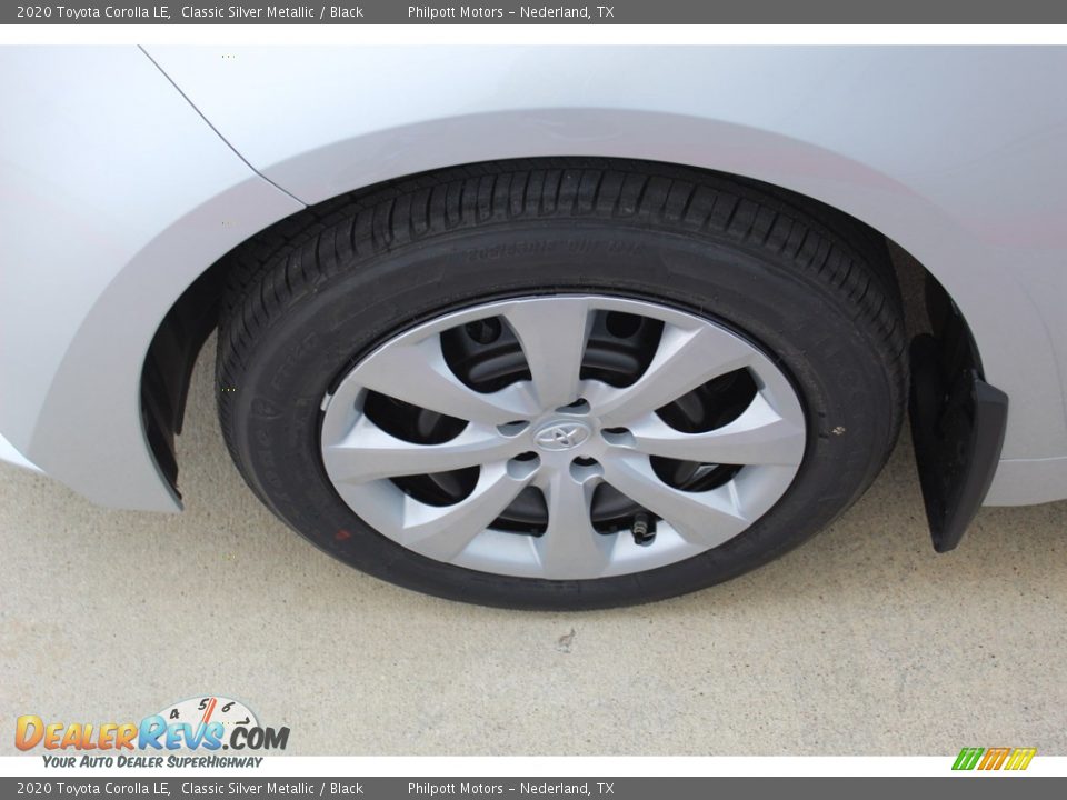 2020 Toyota Corolla LE Classic Silver Metallic / Black Photo #5