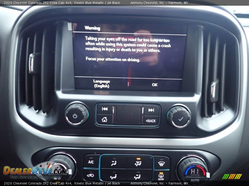 2020 Chevrolet Colorado ZR2 Crew Cab 4x4 Kinetic Blue Metallic / Jet Black Photo #16