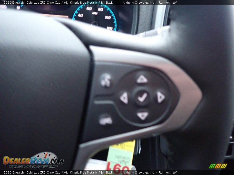 2020 Chevrolet Colorado ZR2 Crew Cab 4x4 Kinetic Blue Metallic / Jet Black Photo #18
