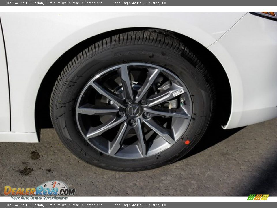 2020 Acura TLX Sedan Platinum White Pearl / Parchment Photo #11