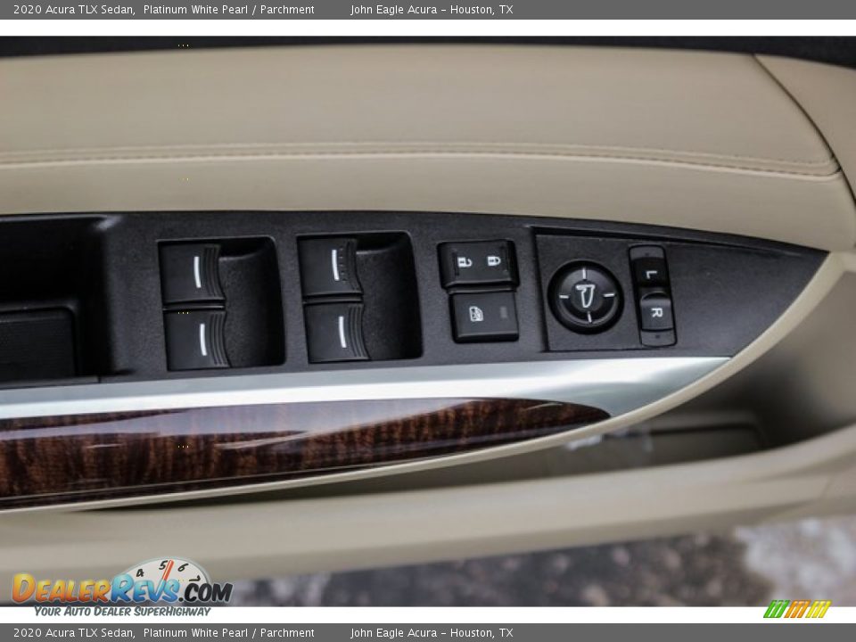 2020 Acura TLX Sedan Platinum White Pearl / Parchment Photo #12